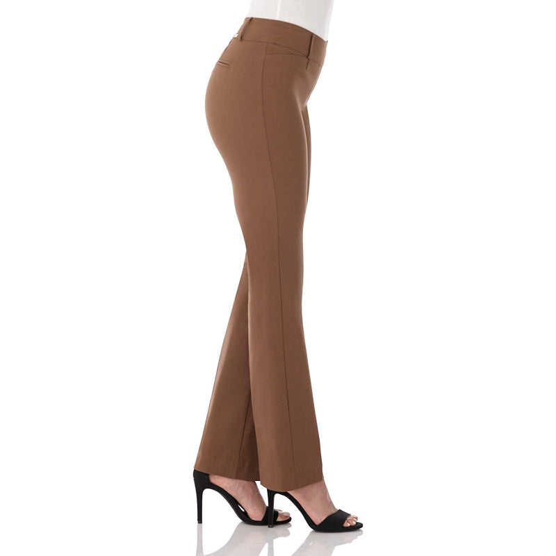 Women's Ease In To Comfort Fit Barely Bootcut Stretch Pants