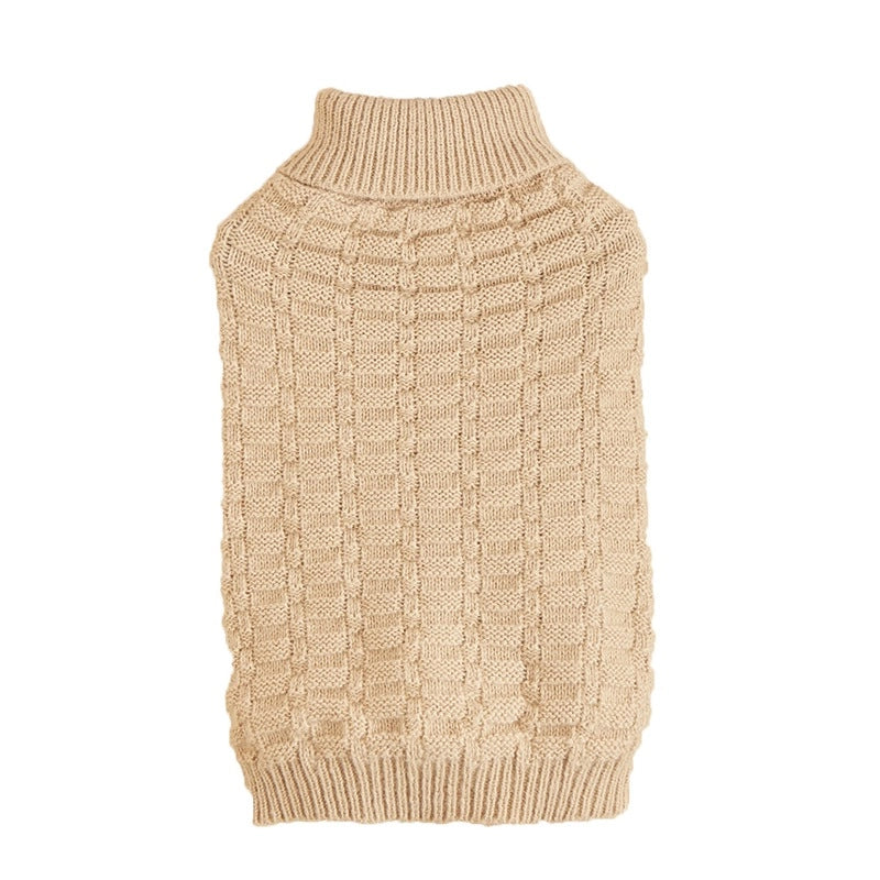 Minimalist Acrylic Solid Color Pet Clothing