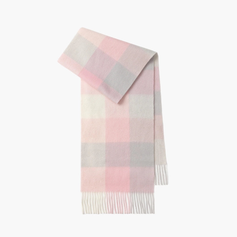 Wool Scarf Advanced Sense Simple Plaid Spring Clothing Women's Clothing Batch Winter Explosions For Women And Men