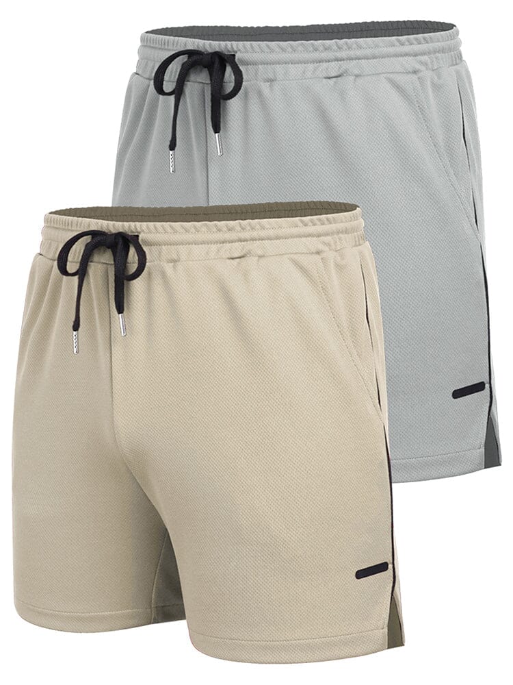 2-Piece Mesh Lightweight Workout Shorts (US Only)