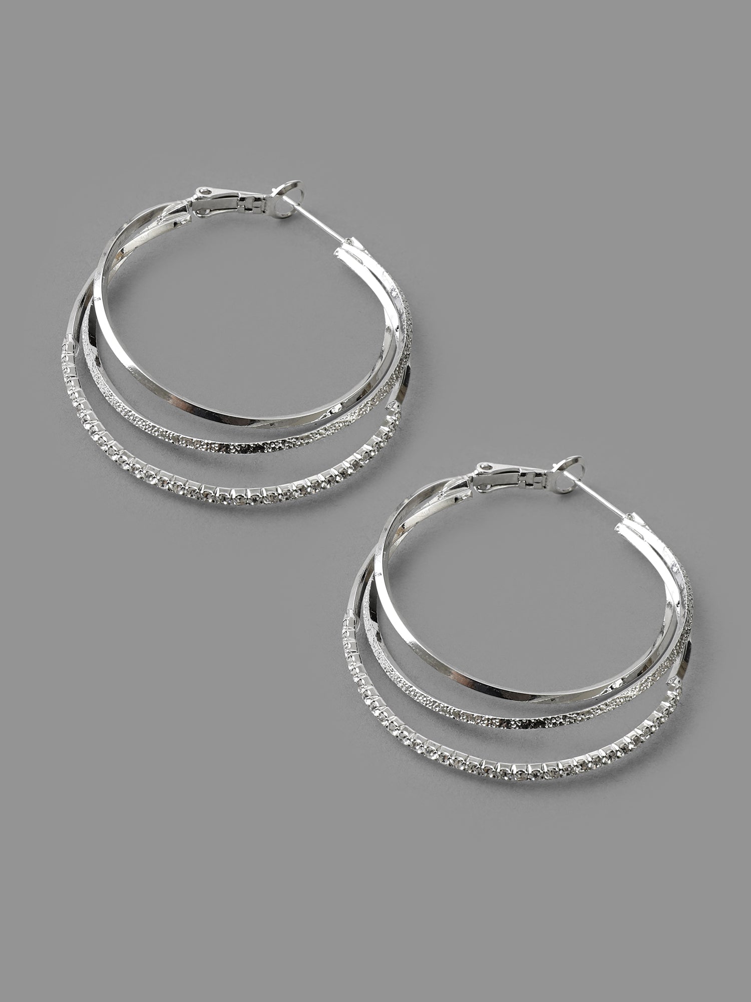 Minimalist Layered Hoop Earrings