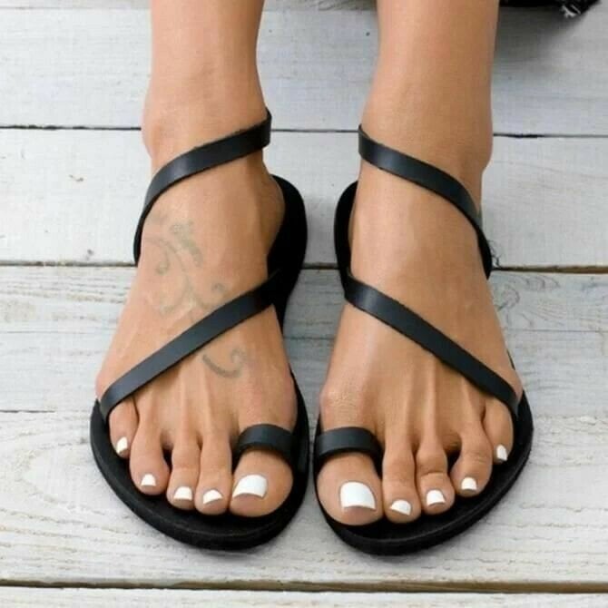 Sandalias planas de verano para mujer ✨VENTA DE VERANO✨