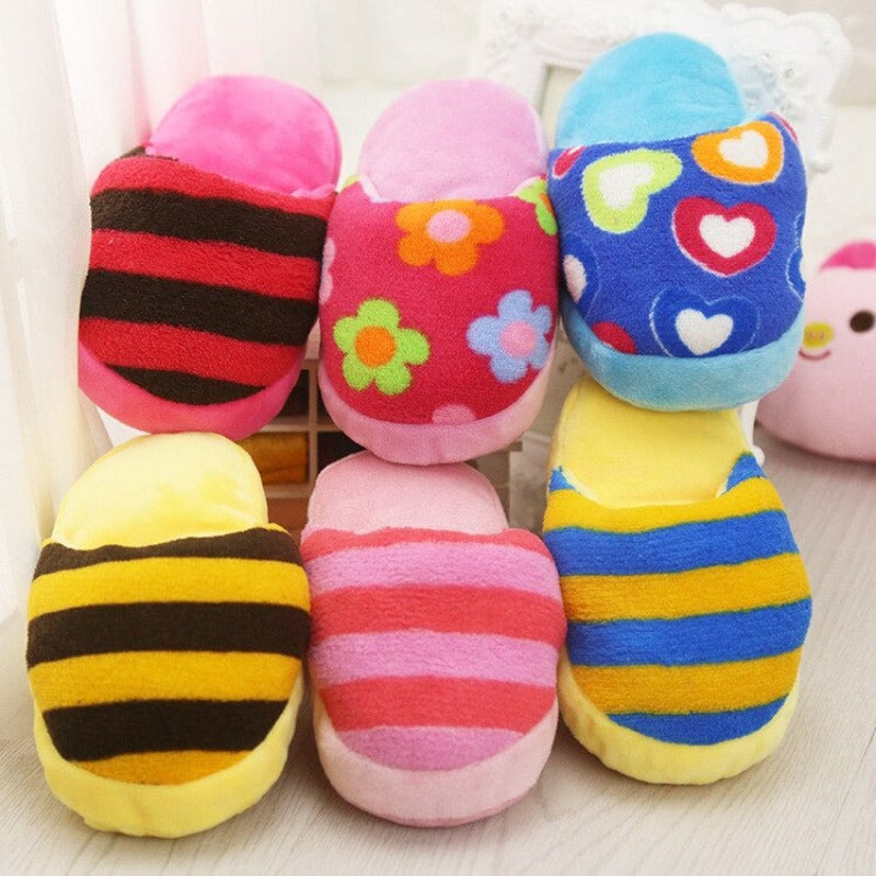 Soft Plush Slipper Puppy Toys