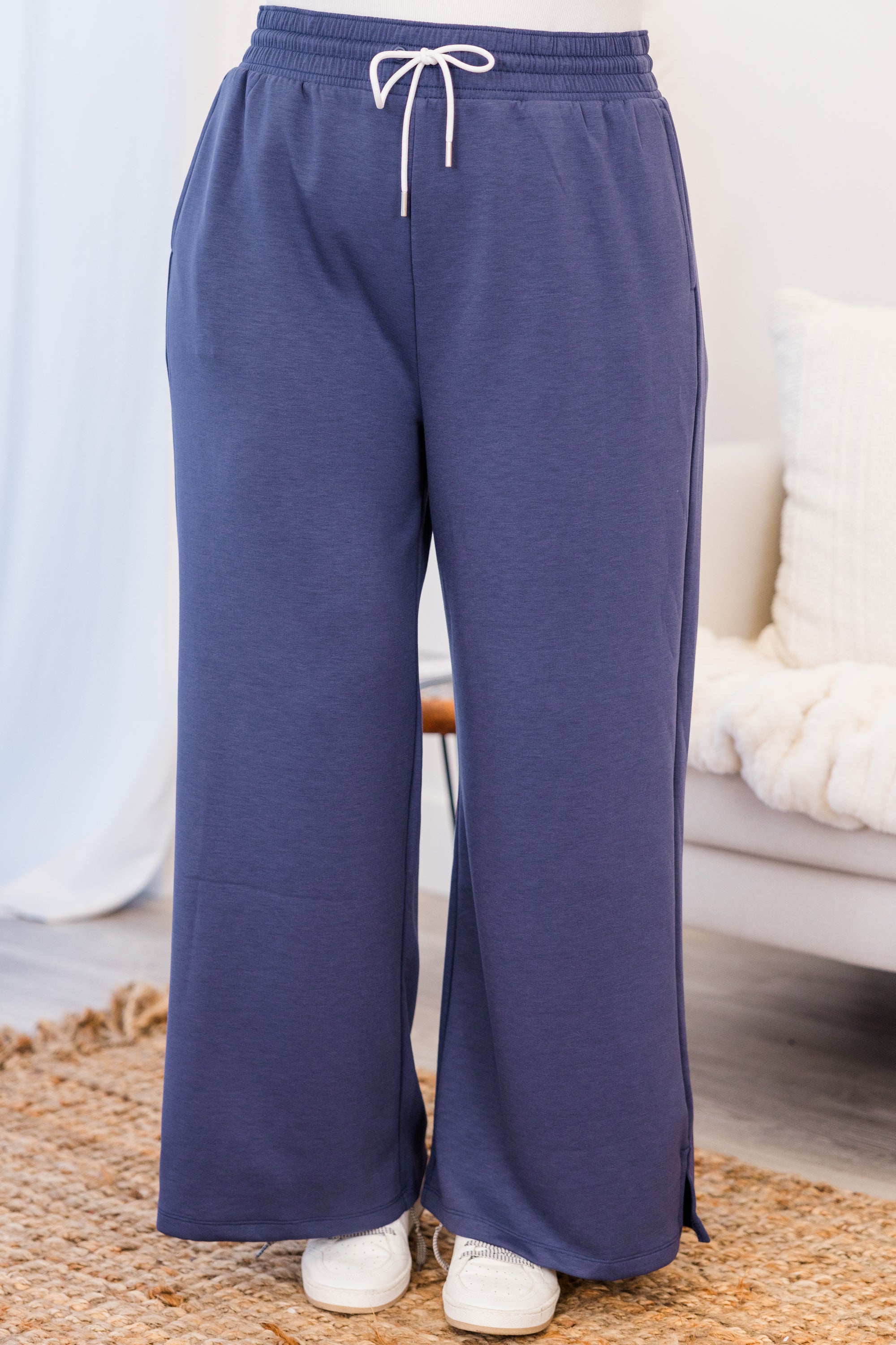 Loungin' With You Pant. Blue Indigo