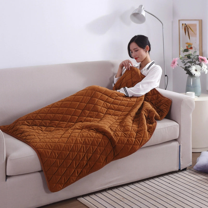 New USB Electric Blanket Blanket Blanket Blanket Shawl Warm Blanket 5v Low Voltage Electric Blanket Net Red With Goods Blanket
