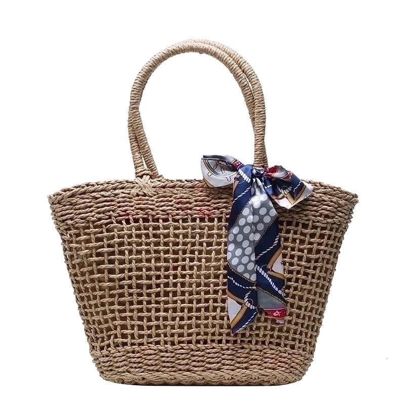 Women's Large Straw Fashion Tote Bag