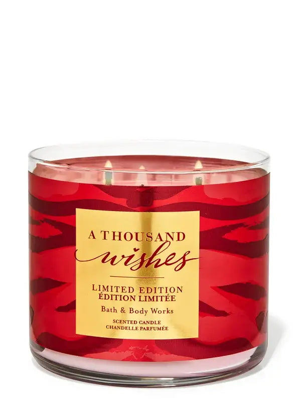 Bath & Body Works A Thousand Wishes 3-Wick Candle