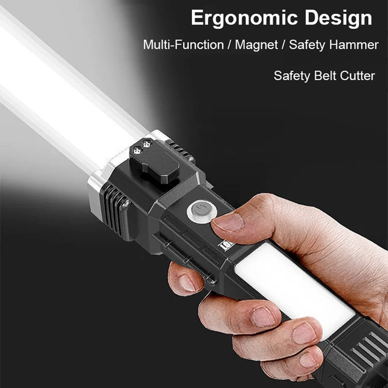 49% 0FF  - Super Bright Rechargeable LED Handheld Flashlight Portable