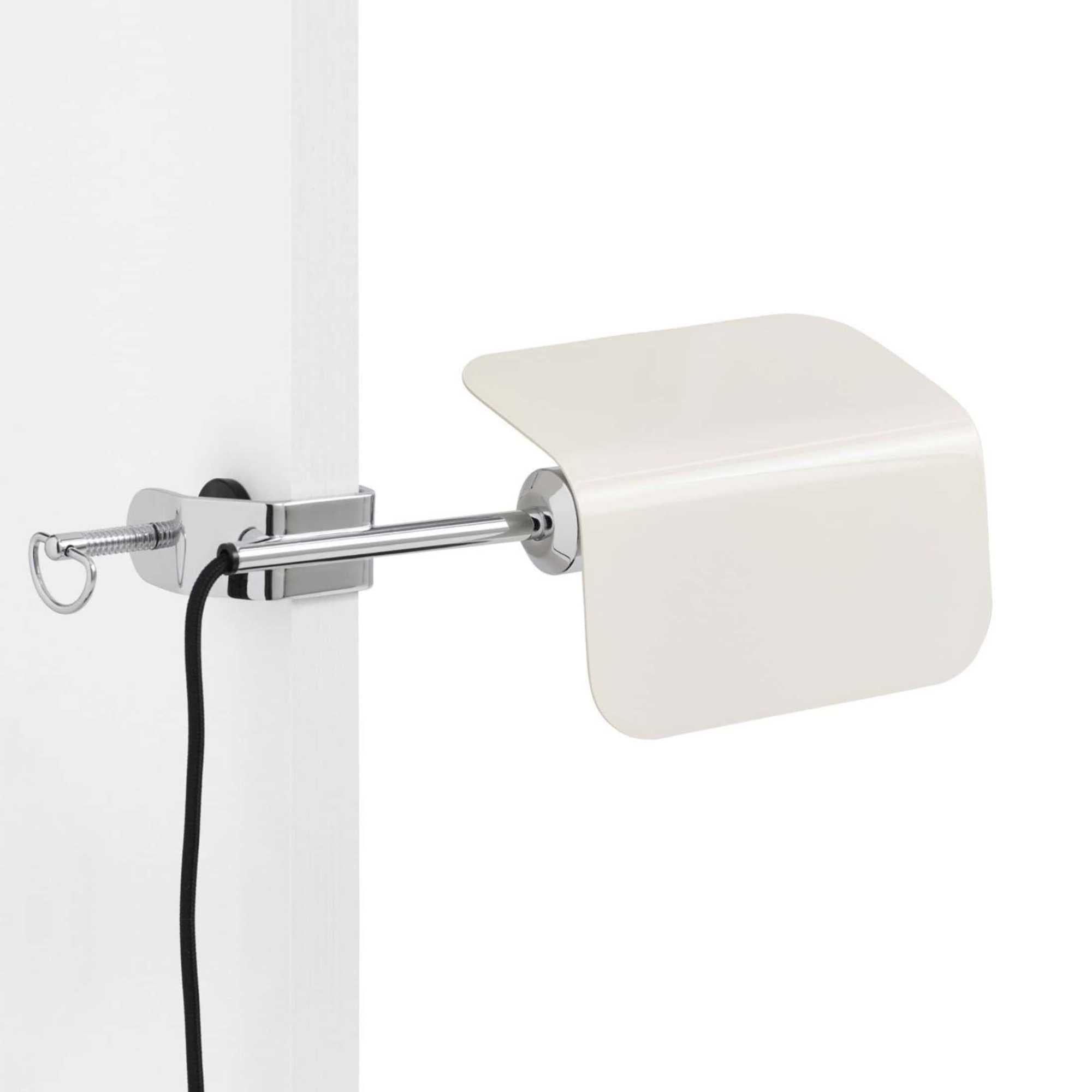 Clip lamp. Oyster White