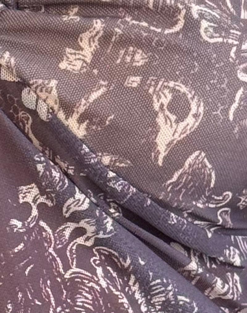 Janar Top in Batik Botanical Brown