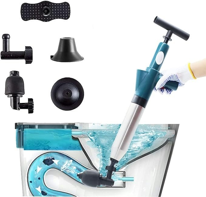 AIR TOILET DRAIN BLASTER PLUNGER