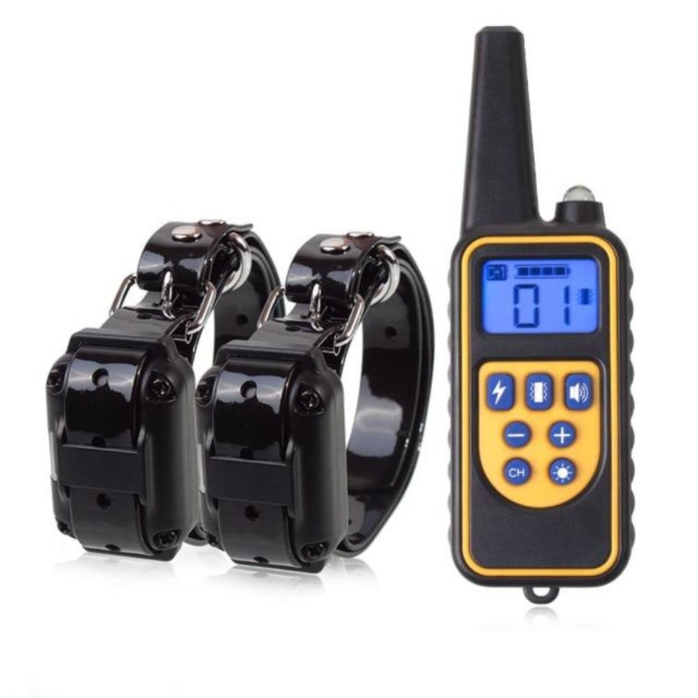 Long Range Electric Dog Training Collar With Beep. Vibrate and No Harm Shock