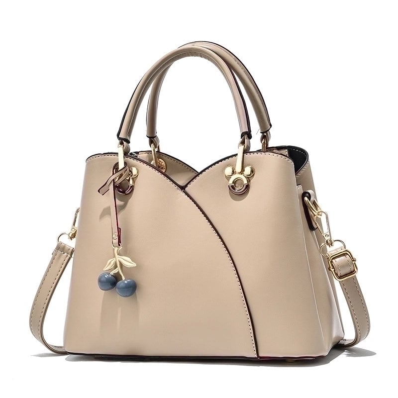 Women's Medium All Seasons Pu Leather Basic Tote Bag