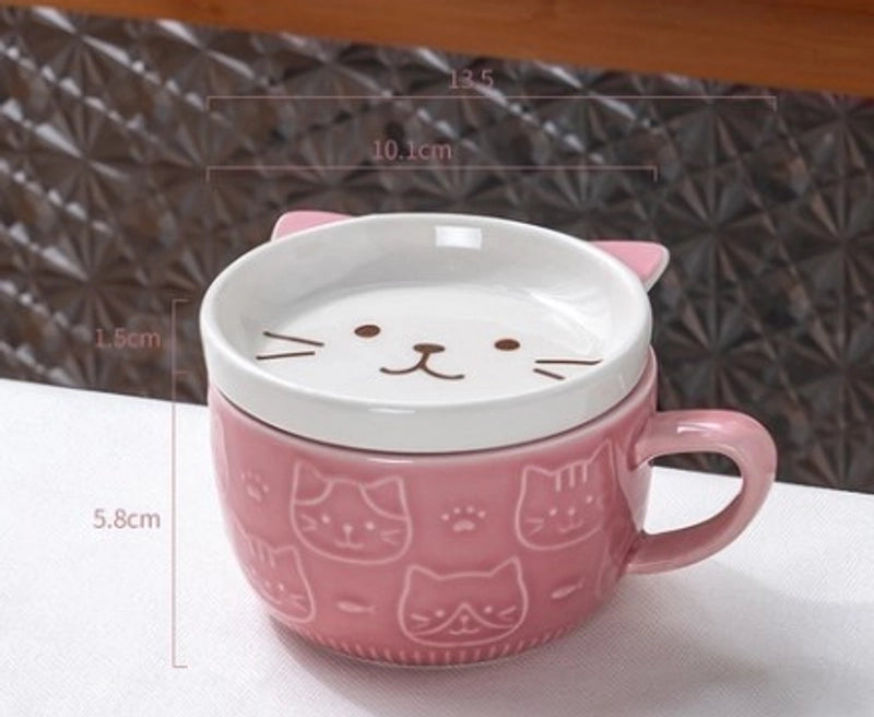 Cute Flower Ceramics Water Bottles 1 Piece