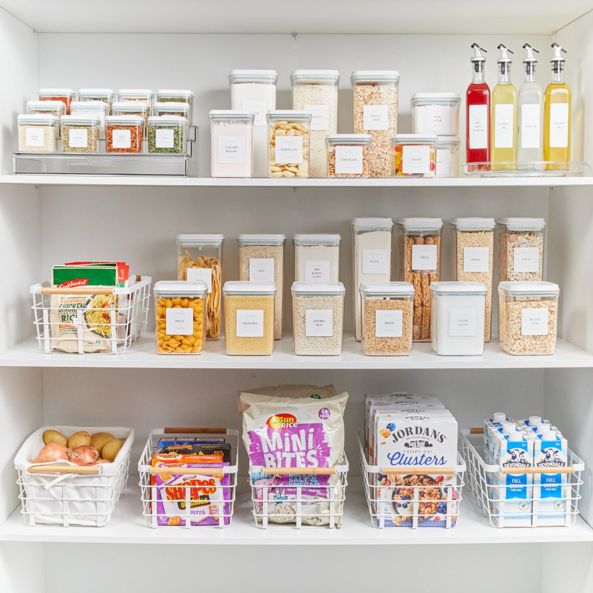 Clear Spice Rack - Large