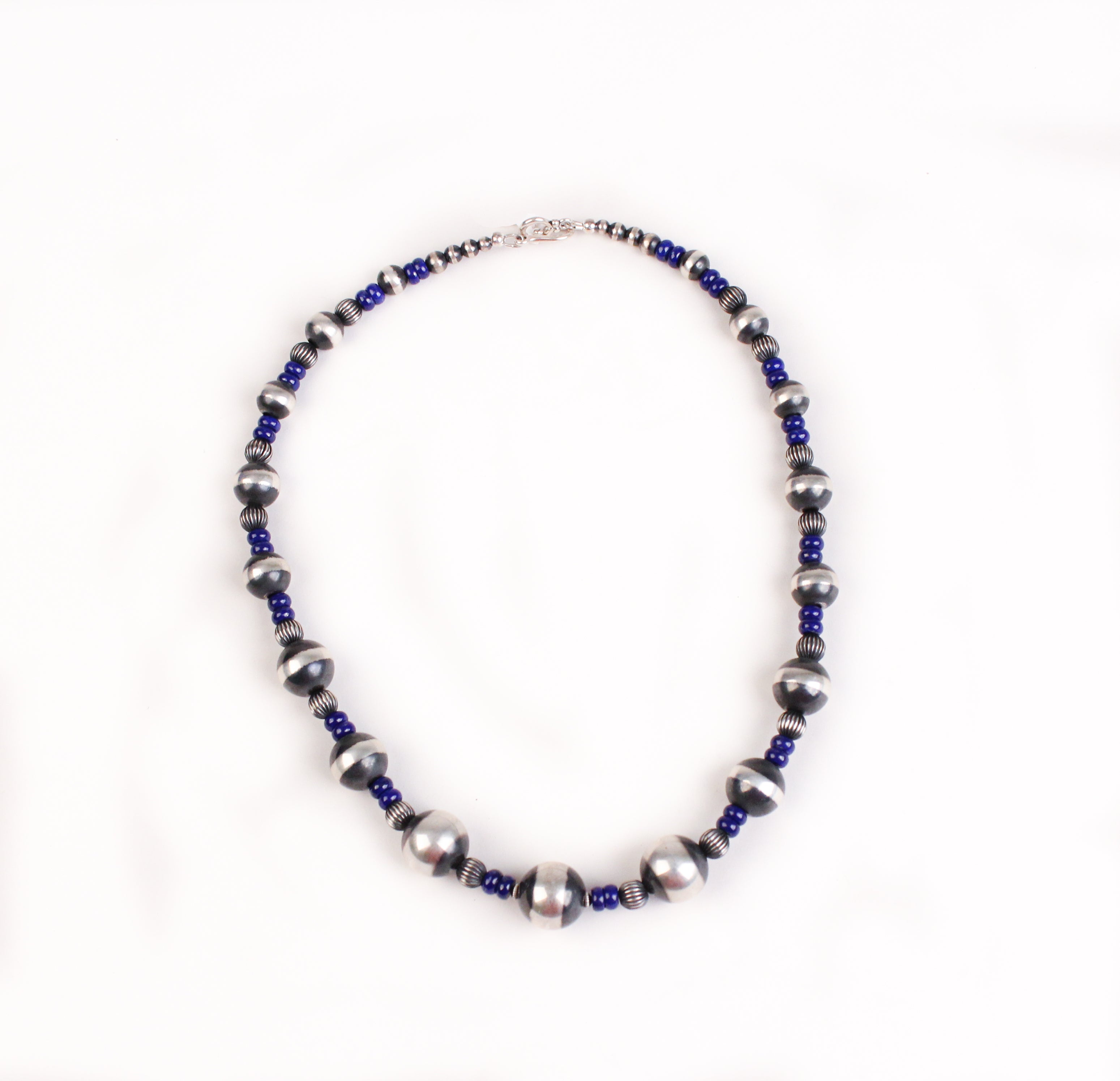 Lapis & Navajo Pearl Necklace