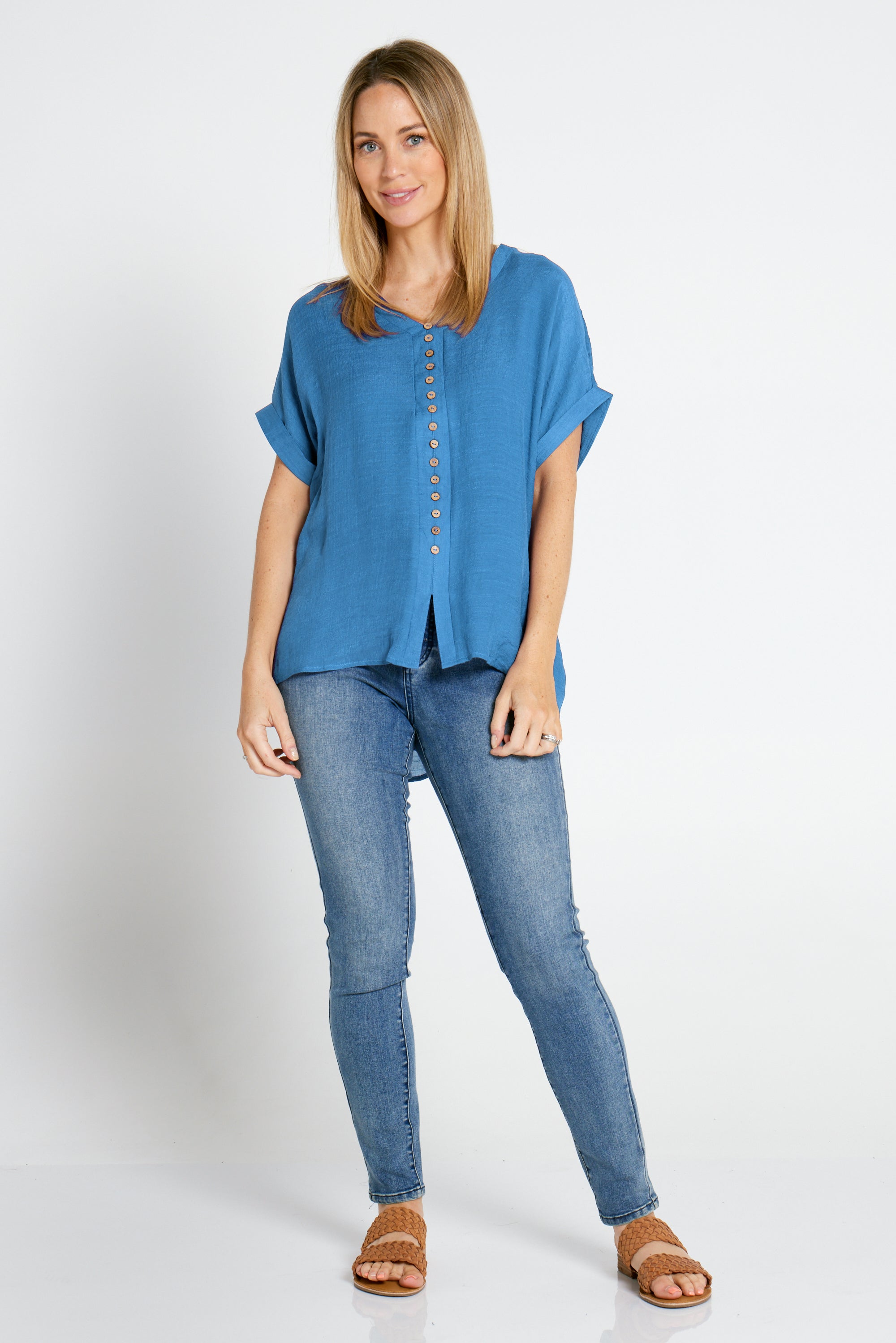 Gemma Top - Blue