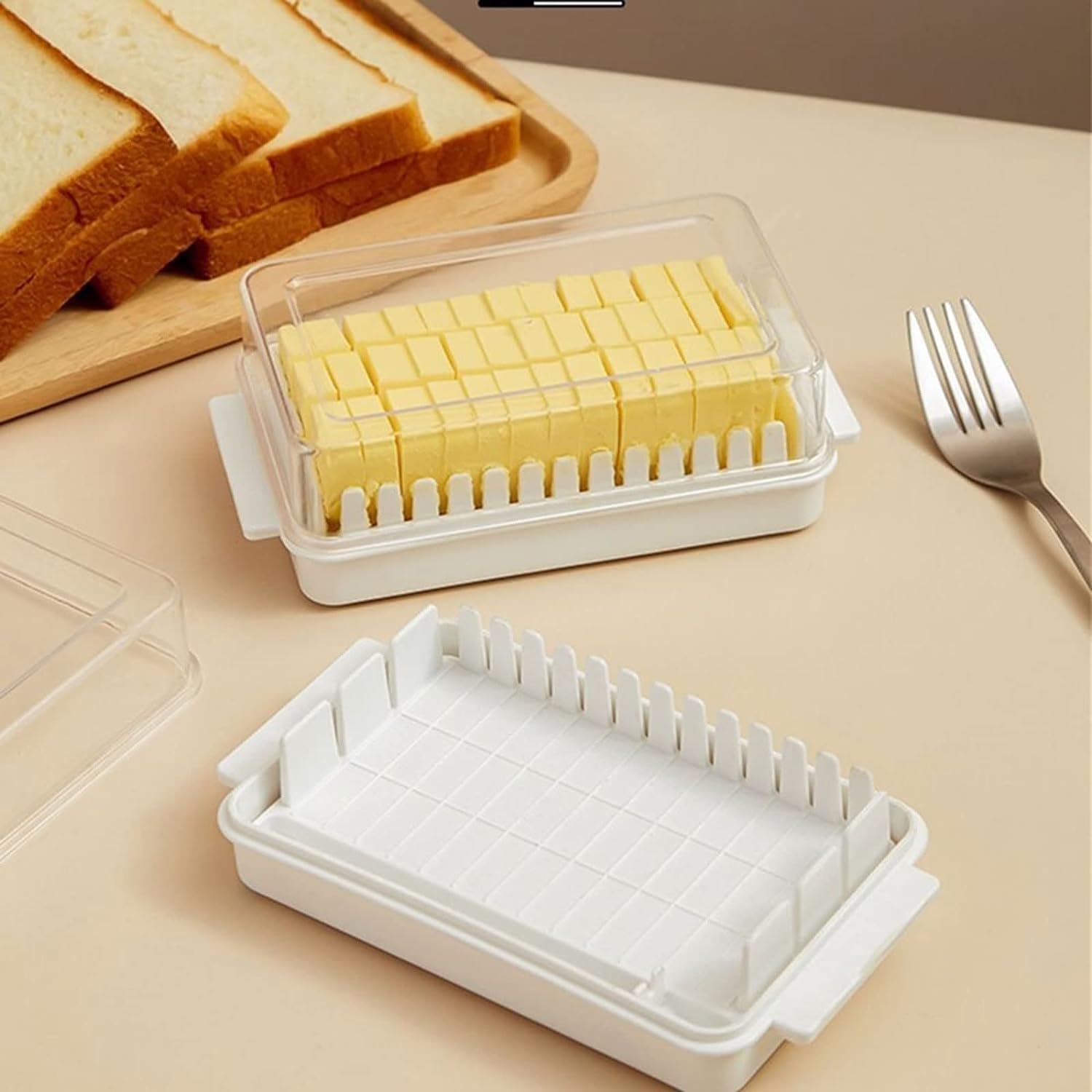 Butter Cutting Storage Box Environmentally Friendly Cheese Storage Box Kitchen Accessories