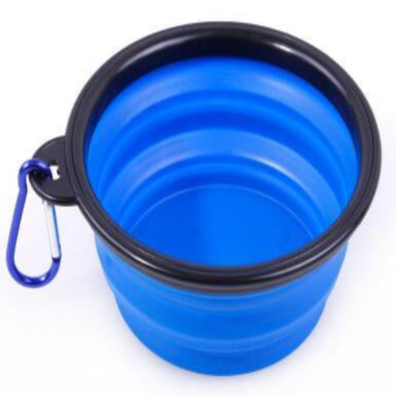 Silicone Collapsible Dog Feeding Bowl