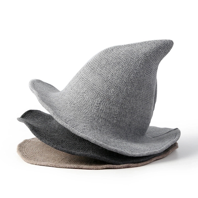 Women's Fashion Solid Color Witch Hat