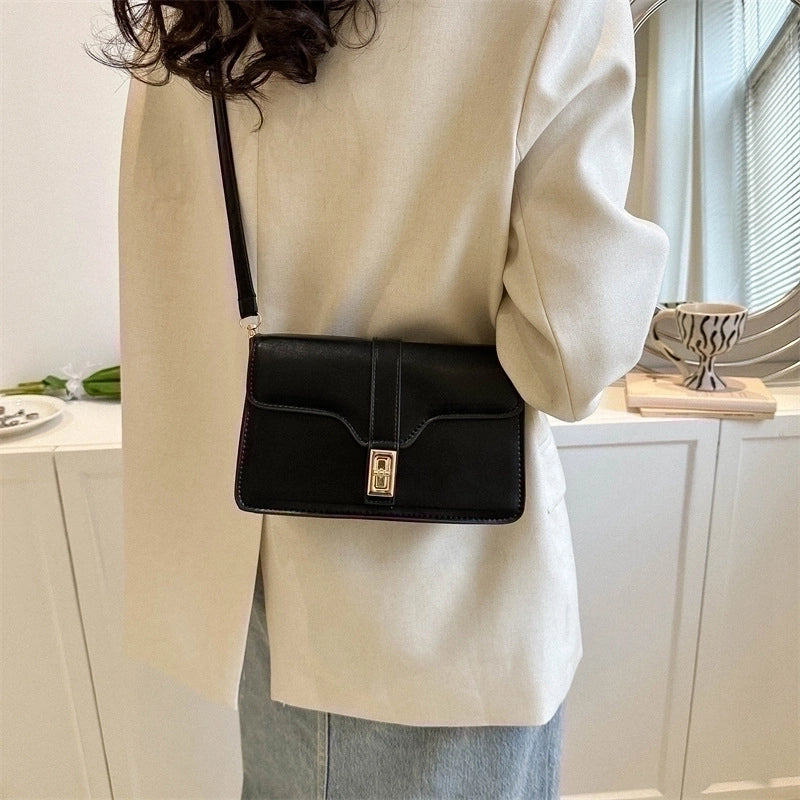 Women's Small All Seasons Pu Leather Streetwear Shoulder Bag