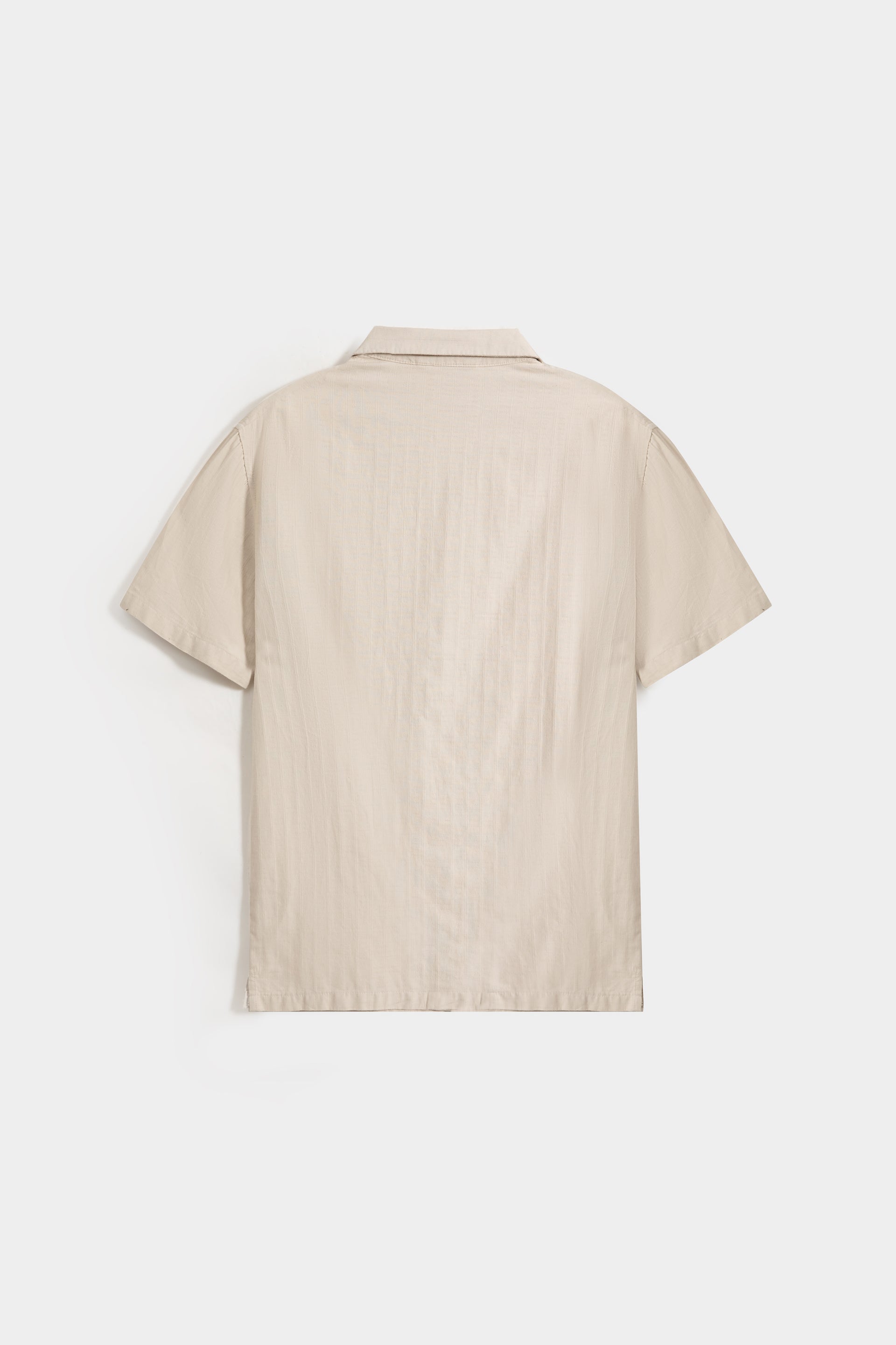 Jacquard Resort Collar Shirt