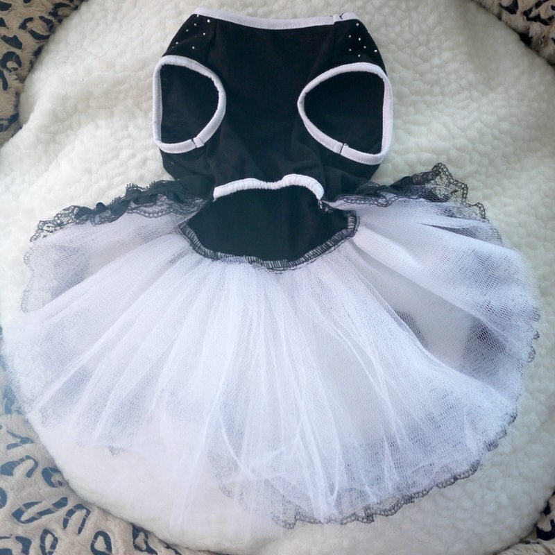 Lace Bowknot Design Puppy Dress