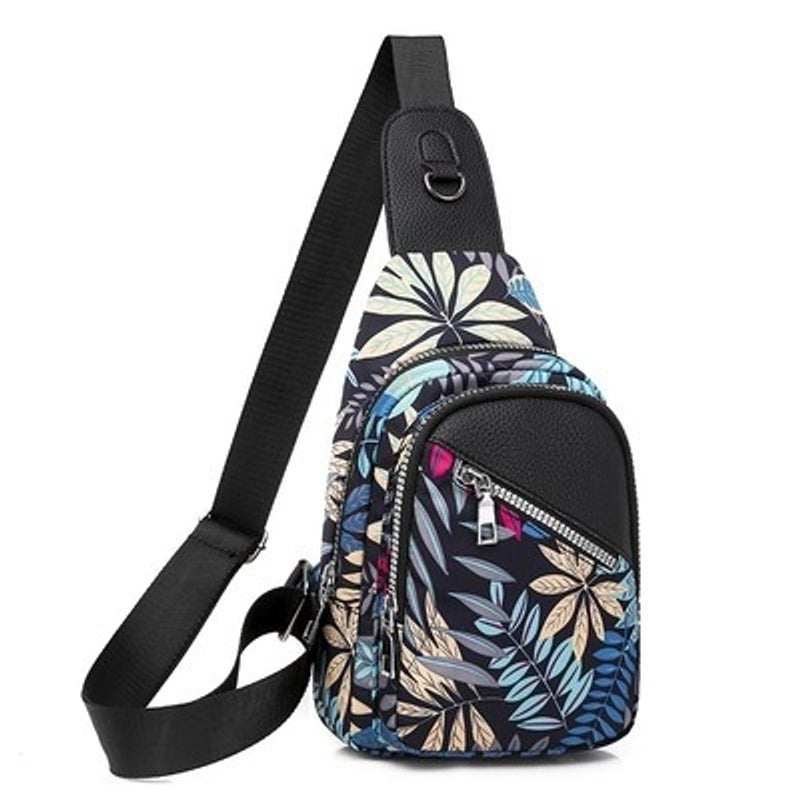 Women's Vintage Style Solid Color Nylon Waist Bags