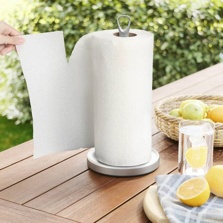 Ribbon Paper Towel Holder - Grey