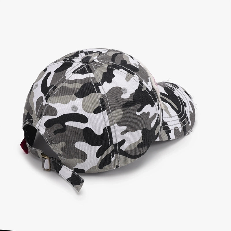Women's Minimalist Classic Style Color Block Curved Eaves Baseball Cap