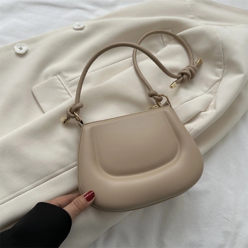 Women's Medium Summer Pu Leather Streetwear Shoulder Bag