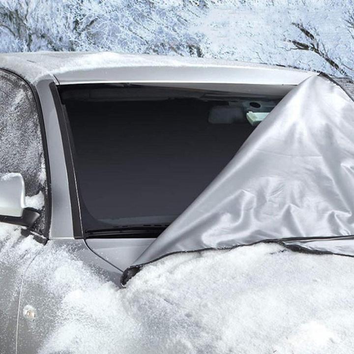 Magnetic car anti-snow blanket