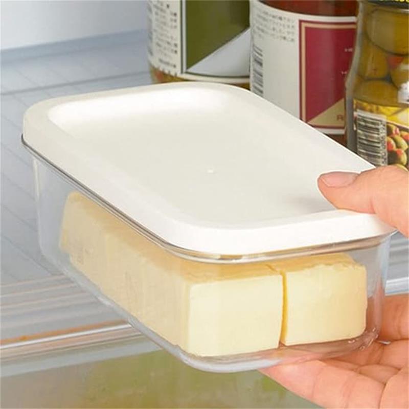 🧀Butter box with lid butter tray | cutting mesh. rectangular kitchen airtight storage crisper