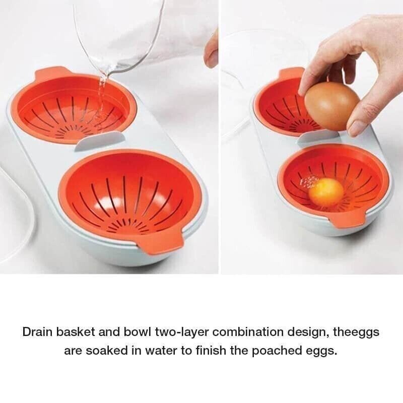 2022 NEW YEAR HOT SALE--40% OFF🔥🔥-- Draining Egg Boiler--(BUY 2 GET 1 FREE NOW)