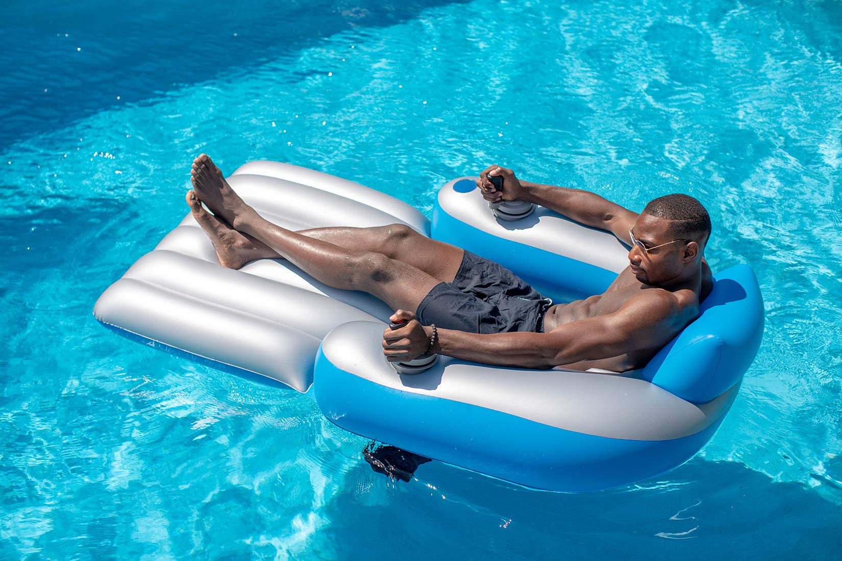 ⏰Last Day Sale $35.95💥Motorized Pool Lounger