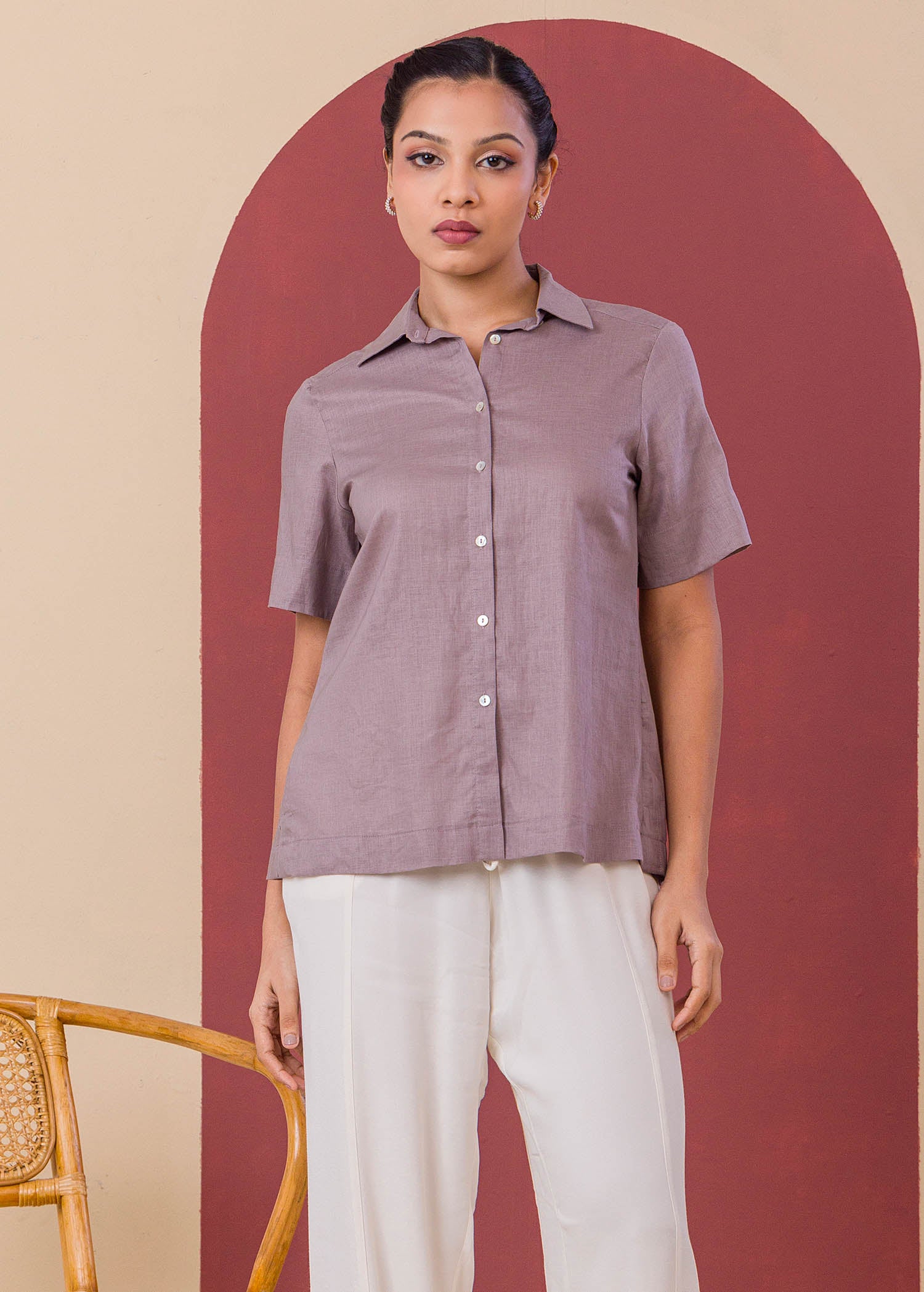 Basic Short Sleeve Shirt