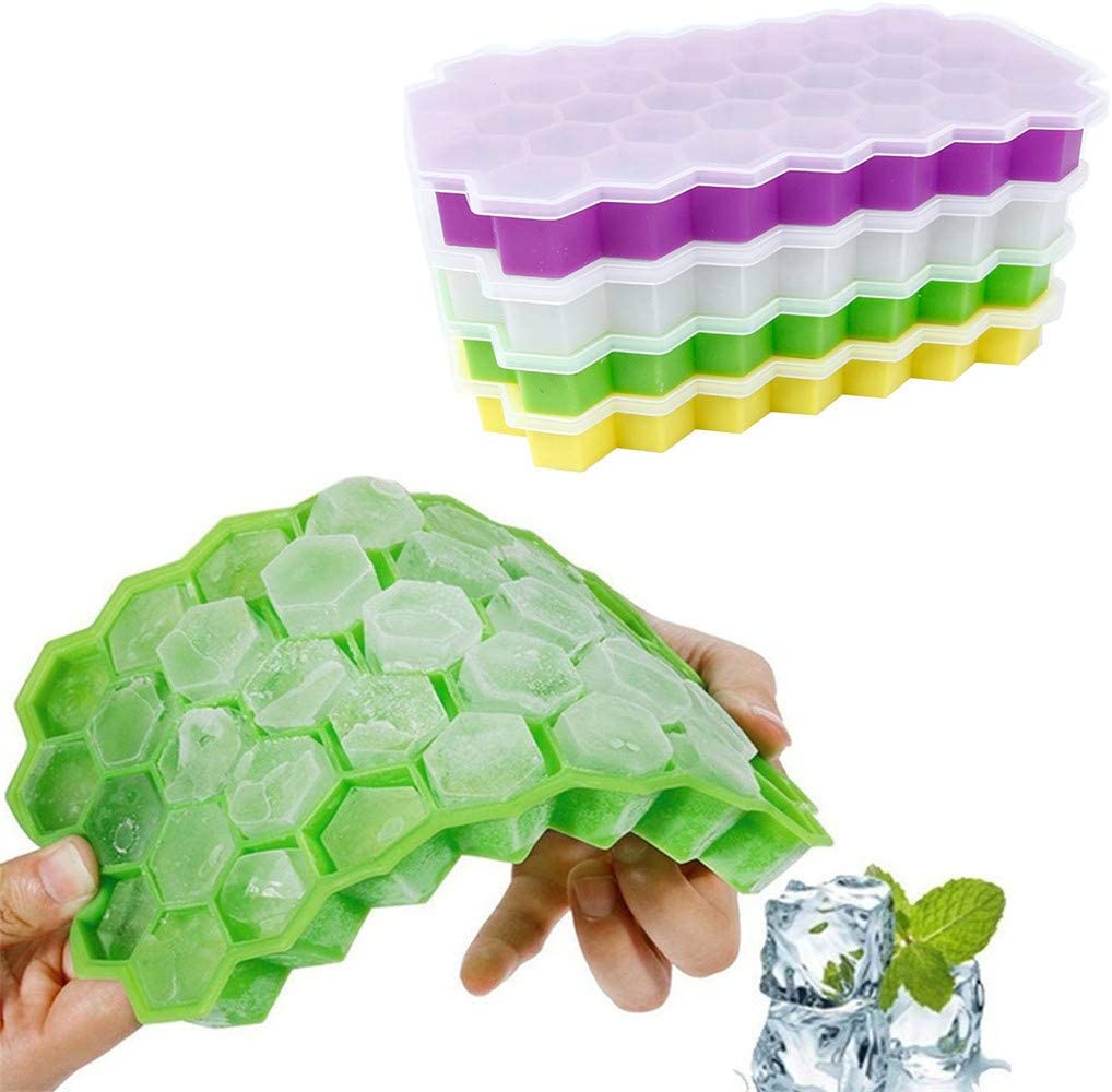 Honeycomb Ice Tray With Lid