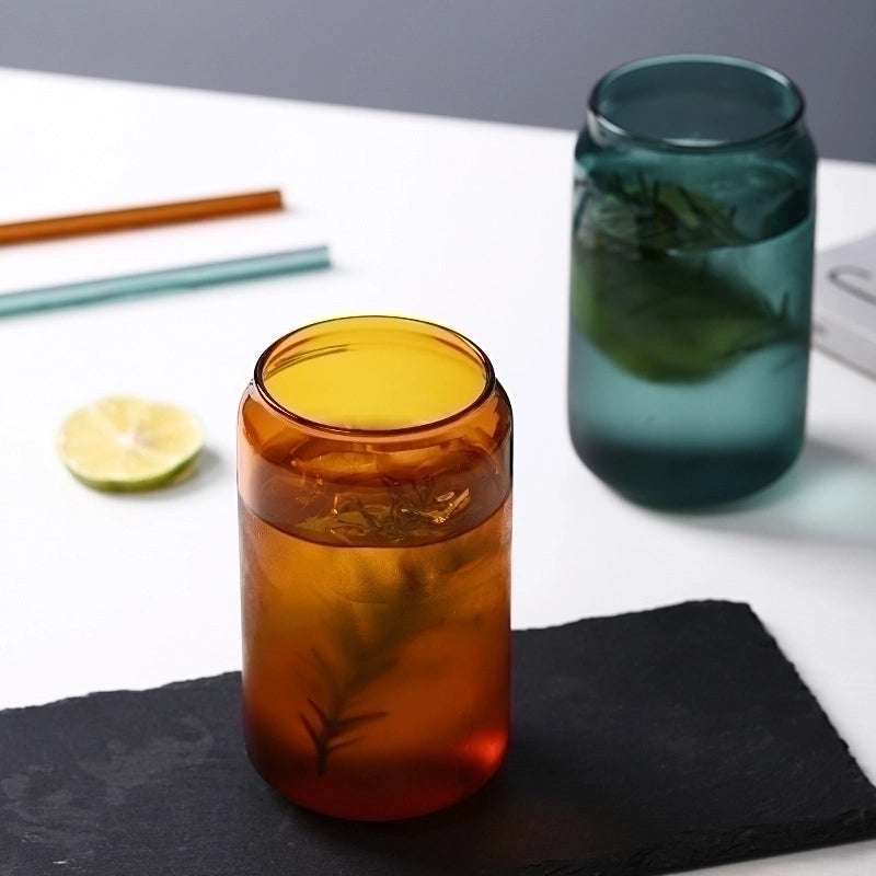 Fashion Solid Color Borosilicate Water Bottles 1 Piece