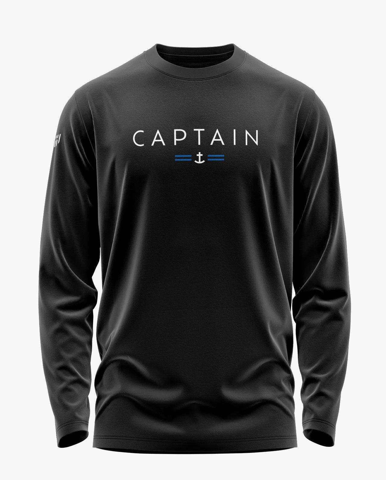 Captain Full Sleeve T-Shirt