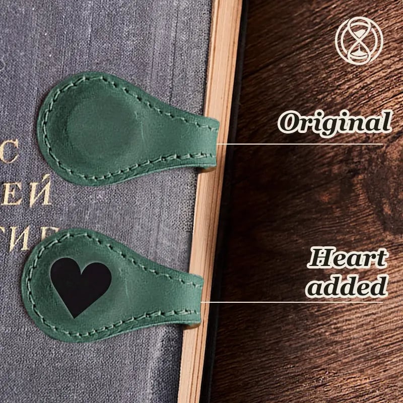 🔥Christmas Special Promotion 49% OFF -🎅 TimelessMark–Personalized Magnetic Leather Bookmark💥Buy 2 Get Free Shipping💥