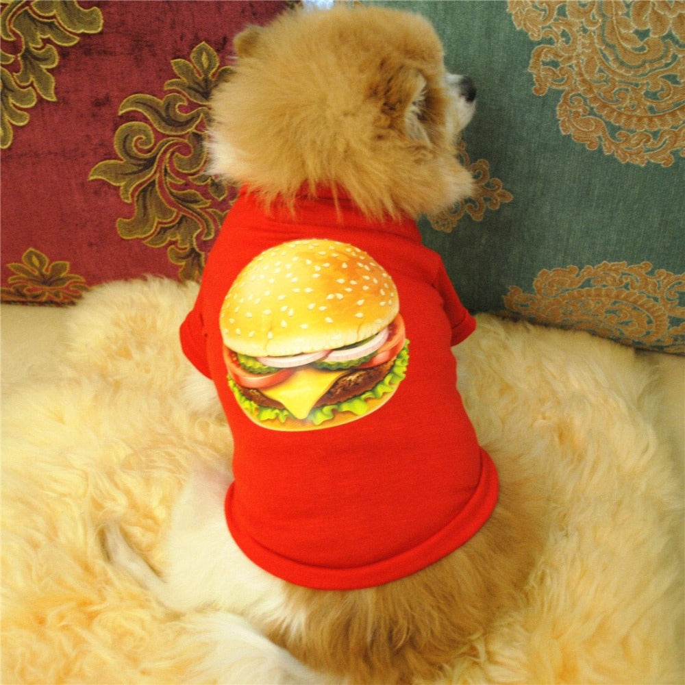 Round Neck Dog T-Shirts