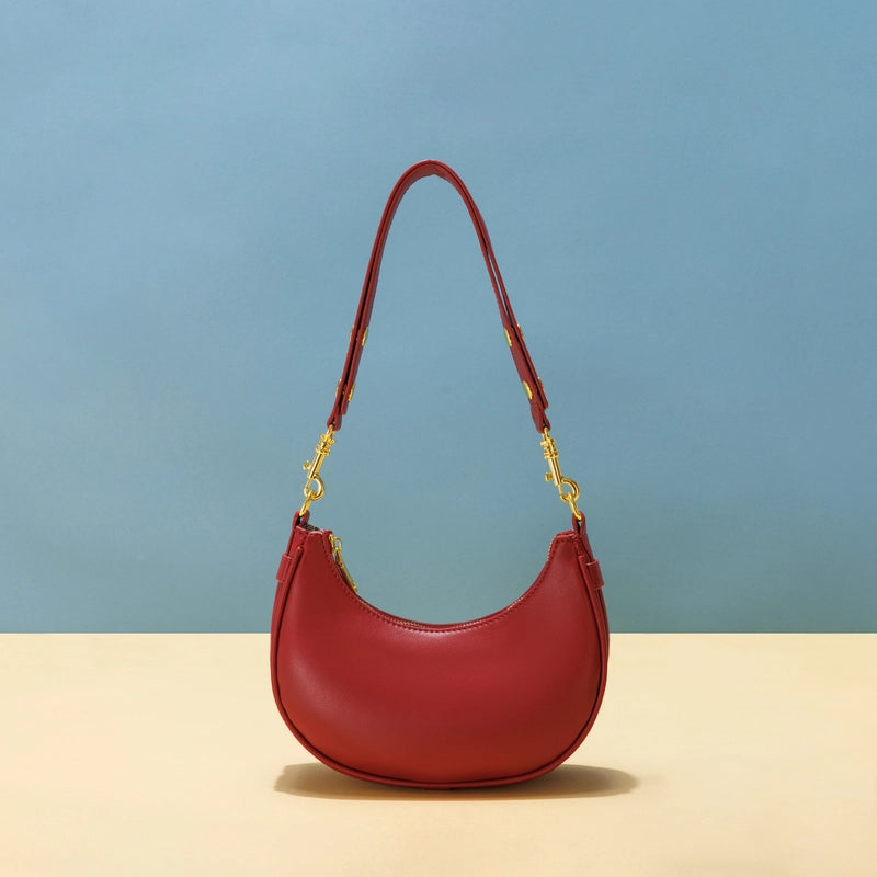 Women's Medium All Seasons Pu Leather Vintage Style Shoulder Bag