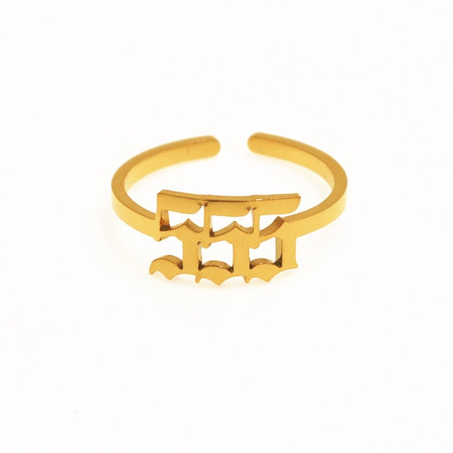 Lucky Angel Number Rings