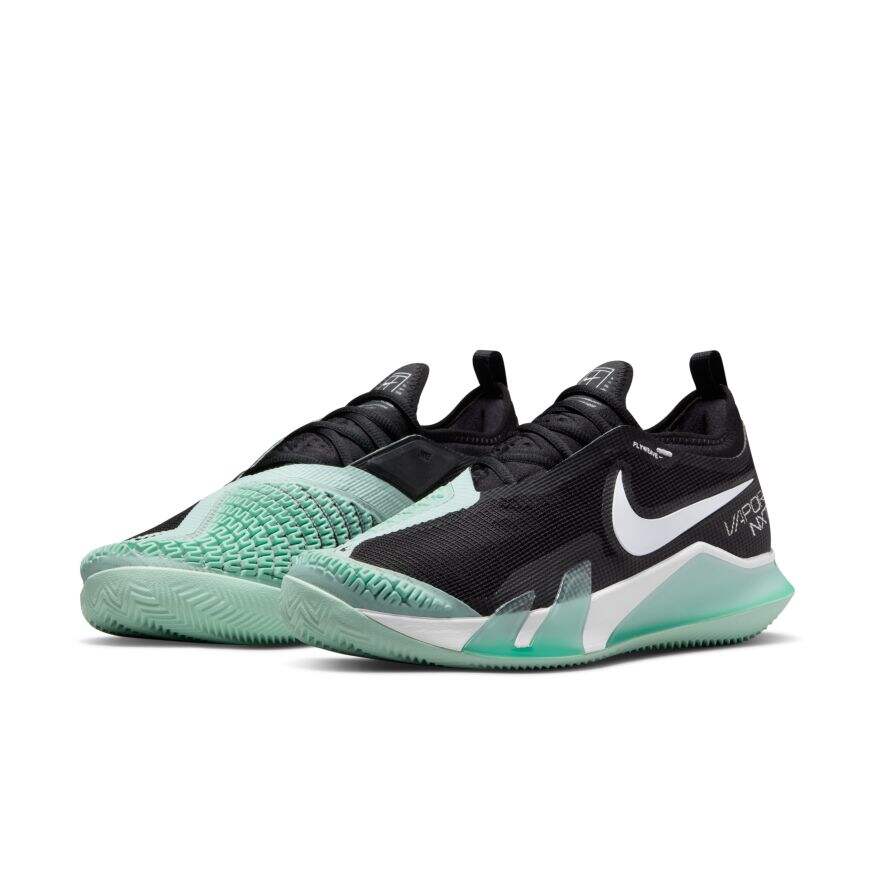 Zapatos de hombre Nike React Vapor NXT Clay M - espuma de menta negra/blanca