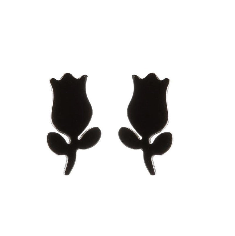 1 Pair Fashion Snowflake Plating 304 Stainless Steel 18K Gold Plated Ear Studs