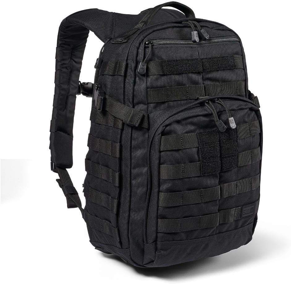 5.11 Tactical Backpack, RUSH 12 2.0 Military Survival Molle Backpack with Laptop Compartment, 24L, Style 56561ABR/56562ABR