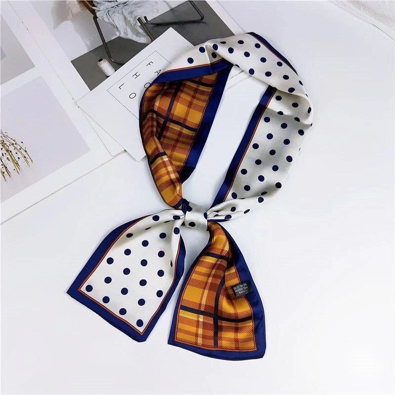 Fashion Double-sided Flat-length Long Scarf Scarf