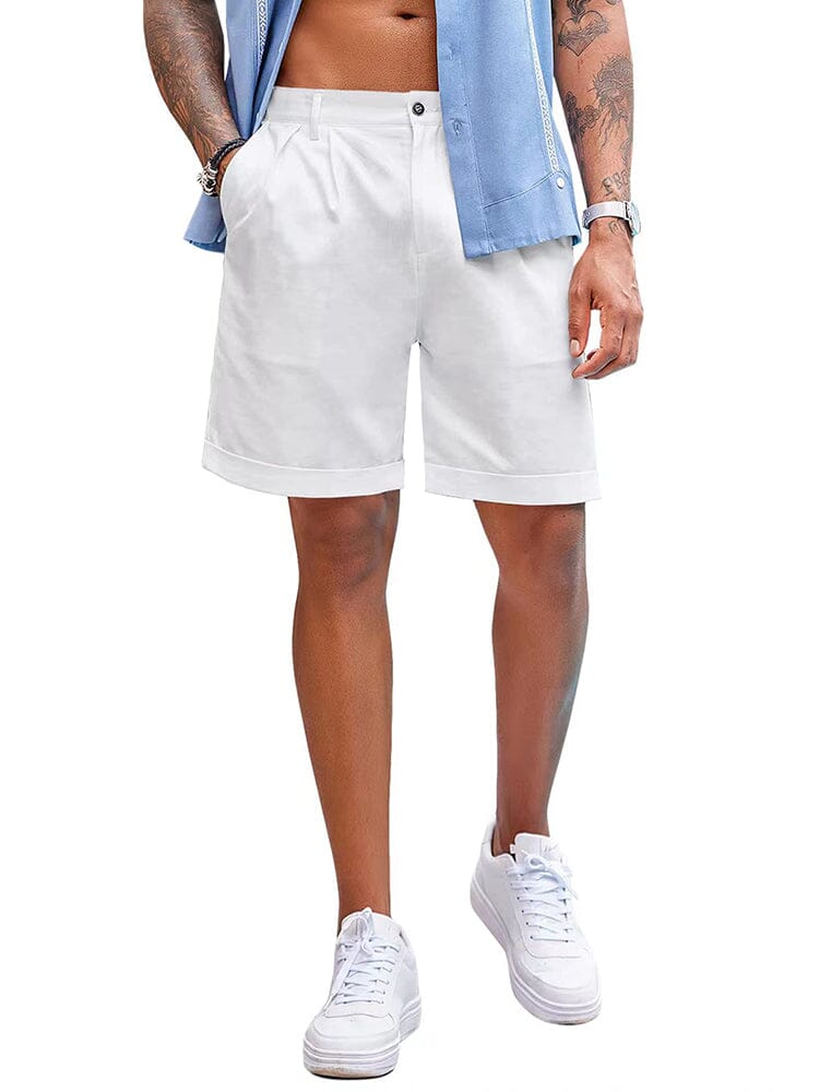 Classic Solid Linen Shorts (US Only)