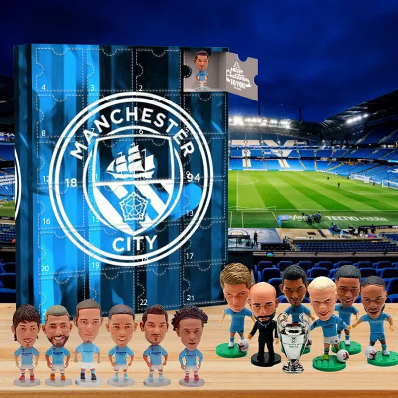 2024 Manchester City F.C. Advent Calendar -- The One With 24 Little Doors