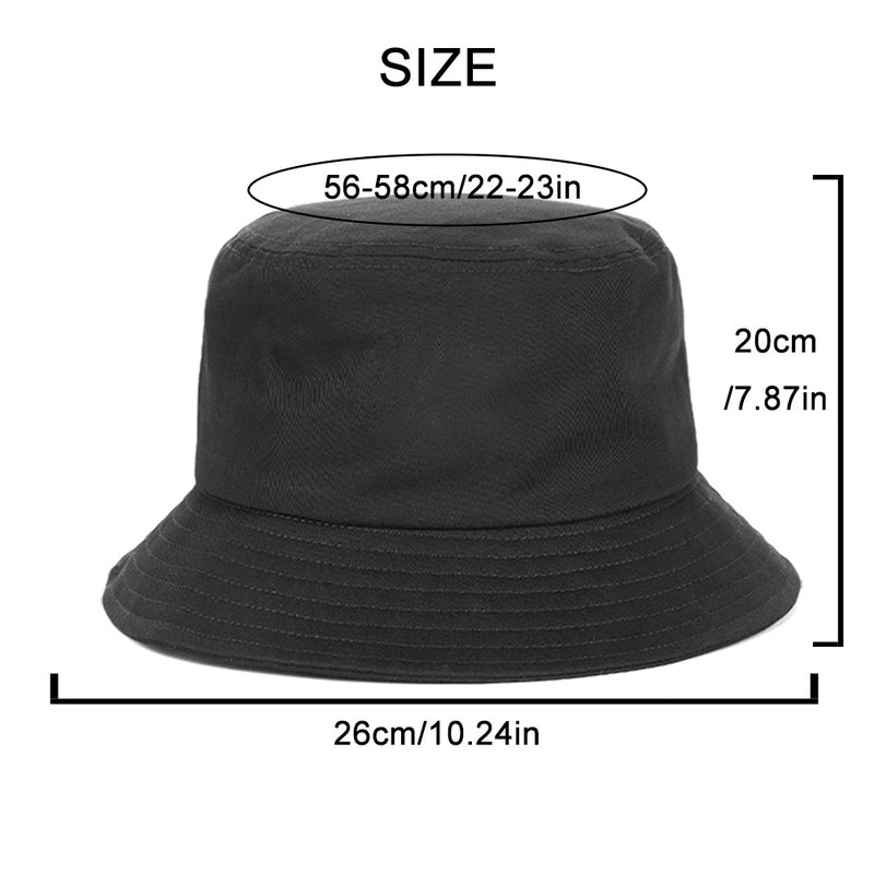 Kid'S Unisex Casual Minimalist Letter Wide Eaves Bucket Hat